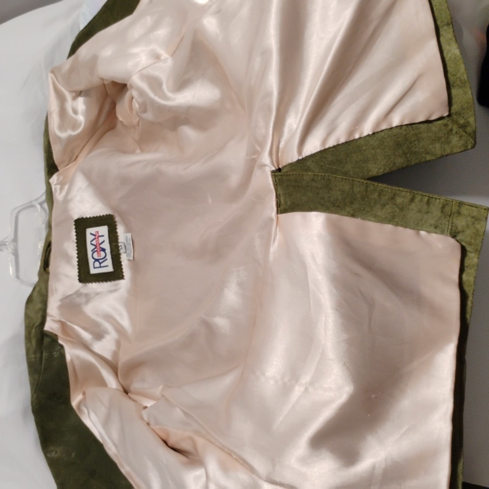 SALE! Quicksilver ROXY Genuine Leather Women's Jacket Sz.M - Picture 12 of 12